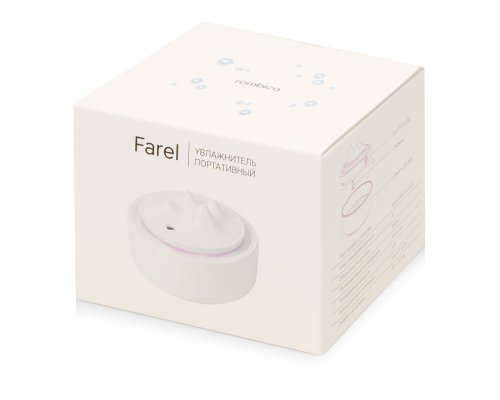 Увлажнитель воздуха с подсветкой Rombica Farel, белый (595644)