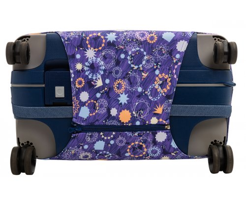 Cover for a suitcase Routemark Spangles, sparks, confetti M/L (SP310)