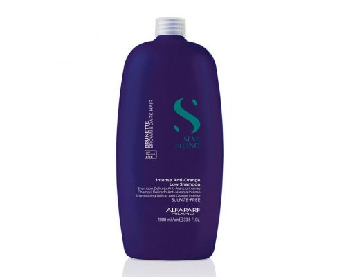 Intensively toning anti-orange hair shampoo Alfaparf Intense Anti-Orange Low Shampoo, 1000 ml