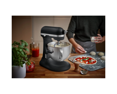Planetary mixer KitchenAid Artisan 5KSM60SPXEBM 5.6 l, matte black