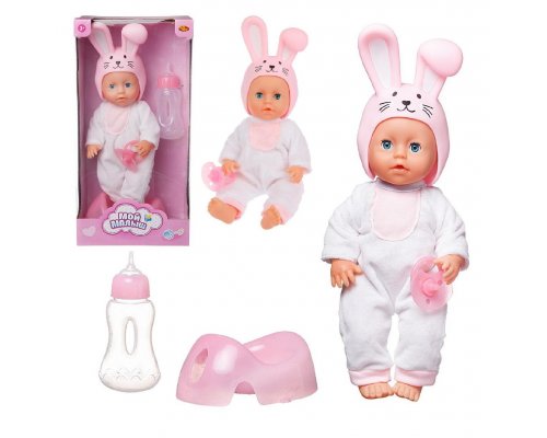 Baby doll ABtoys «My baby» Bunny, 25cm (PT-01427)