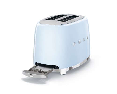 Тостер Smeg TSF01PBEU голубой