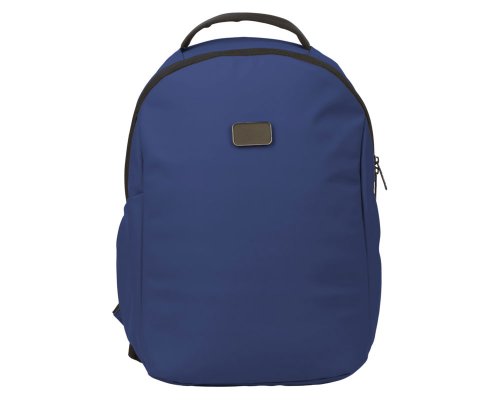Backpack Voyager Sofit laptop made of eco‑leather, 34×14×44 cm, blue (935712)