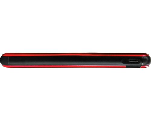 Аккумулятор внешний Evolt Forge v.2, металл, 10000mah, красный (591201)