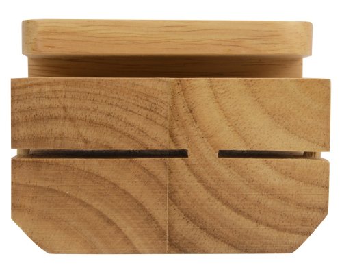Set cheese Eat&Bite Break: 2 ceramic knives on a wooden stand, ceramic board (825908)