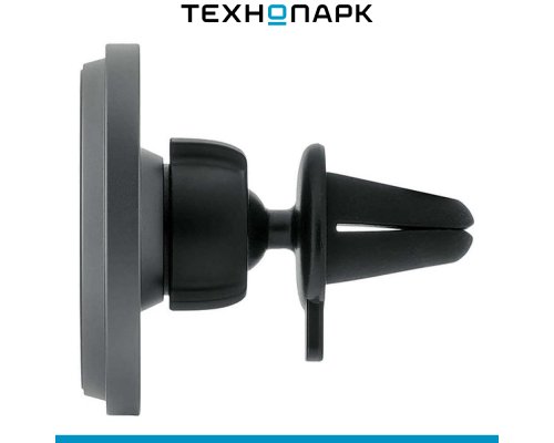 Держатель автомобильный с беспроводной зарядкой uBear Way Magnetic Car mount with Wireless Charging (WL18GR15-ADM)