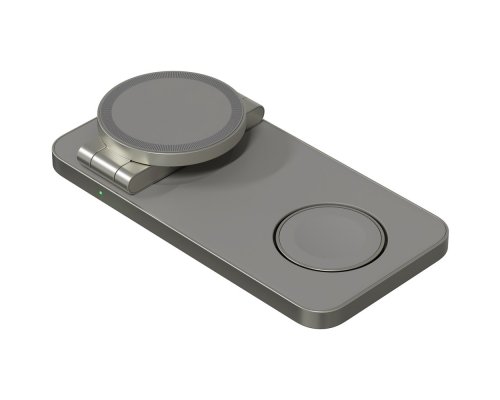Устройство зарядное беспроводное Magssory Yoga для Apple 3 в 1 с Qi2 (WCH016t)