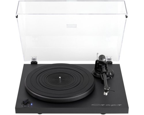 Vinyl record player Radiotehnika LP002P Black