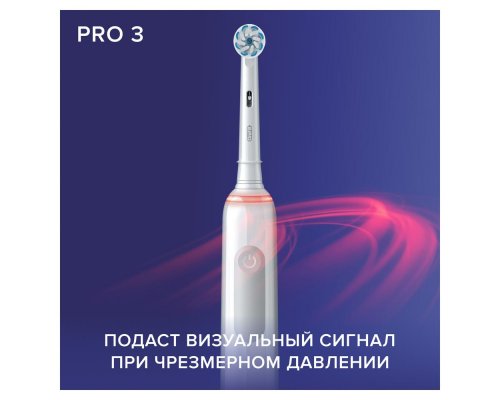Набор электрических зубных щеток Oral-B Pro 3/D505.523.3H Black+White 2 шт