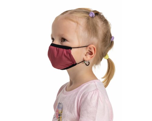 Children's face mask Routemark Aero, red