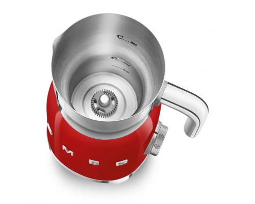 Вспениватель молока Smeg MFF11RDEU красный