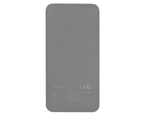 Battery external Rombica NEO PB100 Gray, grey (595432)