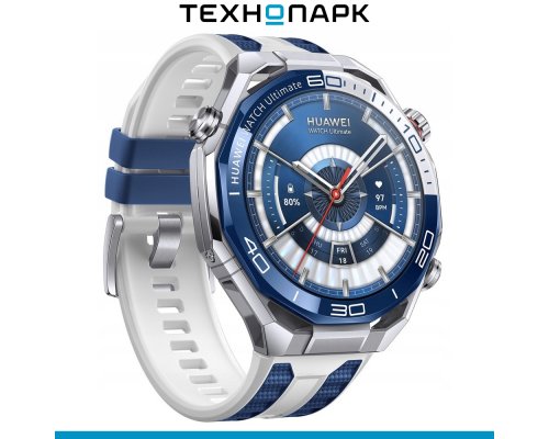 Смарт-часы Huawei Watch Ultimate 2 синий (55020GBJ)