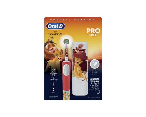 Щетка зубная электрическая Oral-B Vitality PRO Kids Lion King