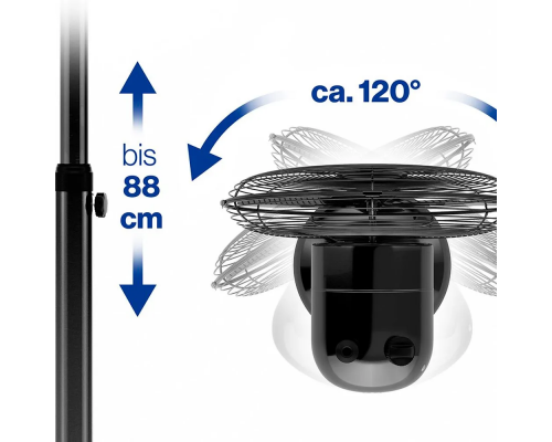 Ventilator ProfiCare PC-VL 3064 MS schwarz