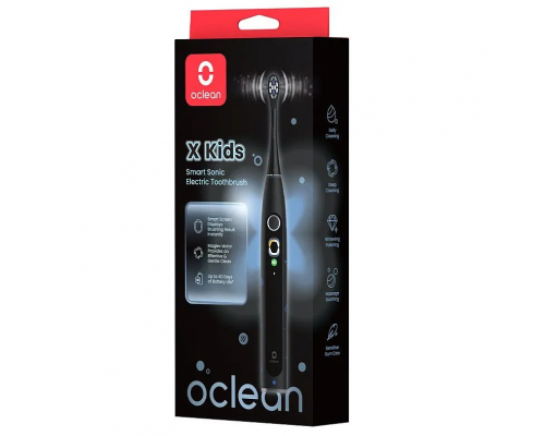 Щетка зубная электрическая детская Oclean X Kids чёрный