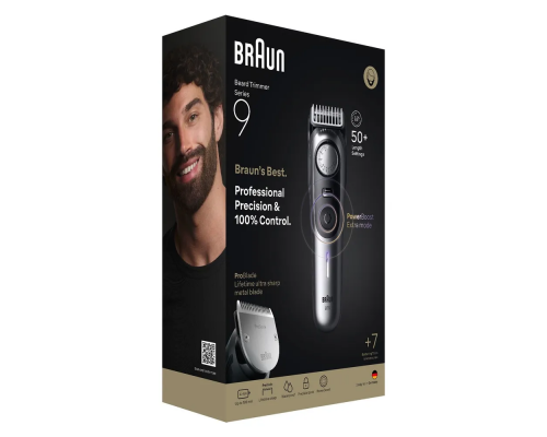 Electric trimmer Braun BT9520 Silver Matte