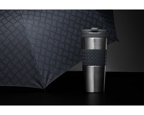 Folding umbrella Hard Work, gray RA-92119