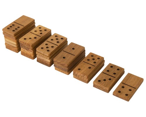 Игра «Домино» из массива бука, натуральный (625361)