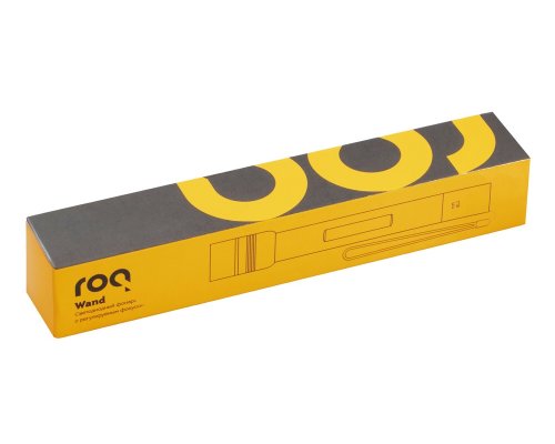 Фонарь Roq Wand на батарейках с регулируемым фокусом, IPX7, 250 Лм, черный (797321)