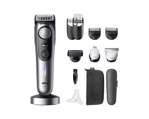 Триммер электрический Braun BT9560 Silver Matte