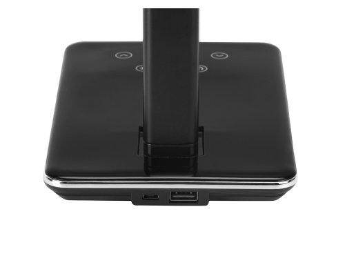 Table Lamp with Wireless Charging Evolt Starline, Black (592107)