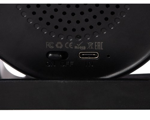 Portable speaker Evolt Eclipse with wireless charging function, 5W/10W, black (898410