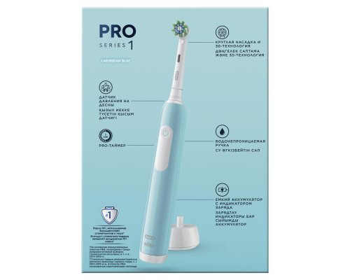Electric toothbrush Oral-B Pro Series 1 Duo/D305.523.3H black + turquoise