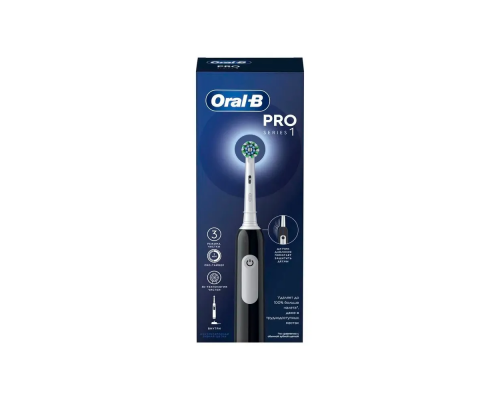 Щетка зубная электрическая Oral-B Pro 1 черная