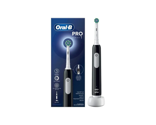 Щетка зубная электрическая Oral-B Pro 1 черная
