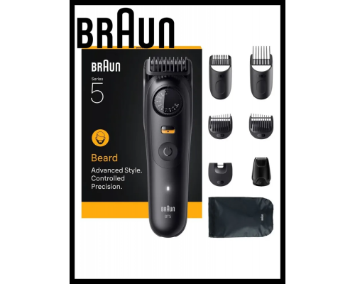 Триммер электрический Braun BT5560 Black Matte