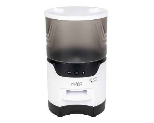 Кормушка умная Hiper Wi-Fi IoT Pet Feeder, 3000 мл, белый/черный RA-324985