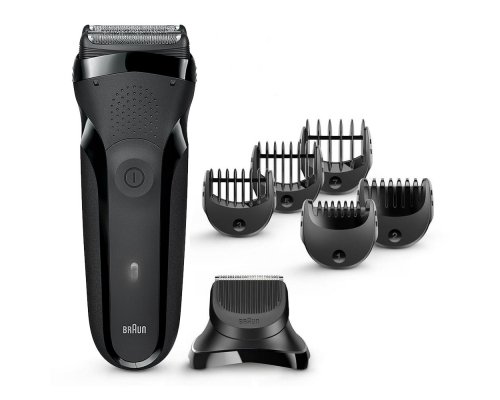 Электробритва Braun Series 3 Shave&Style 300bt + насадка-триммер и 5 гребней