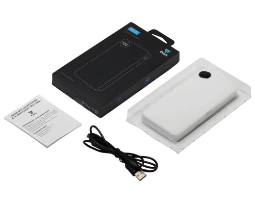External battery with Evolt Mild display, 10,000 mAh, white (591236)