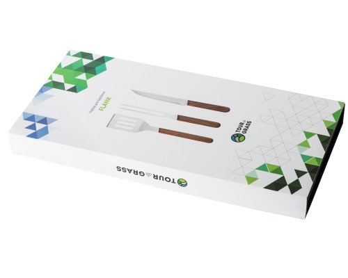Set for barbecue walnut Tour de Grass Flank, brown (491080)