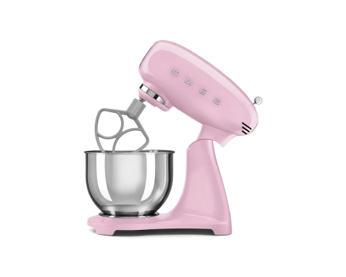 Миксер планетарный Smeg SMF05PKEU розовый