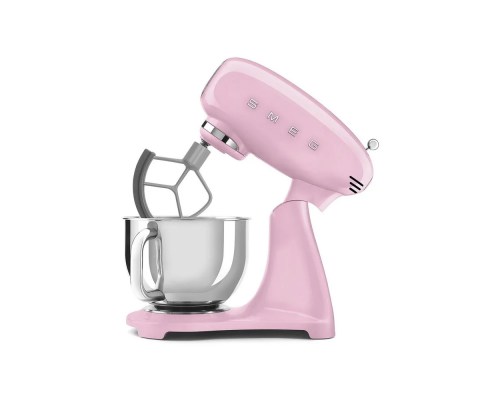 Миксер планетарный Smeg SMF05PKEU розовый