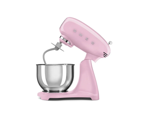 Миксер планетарный Smeg SMF05PKEU розовый