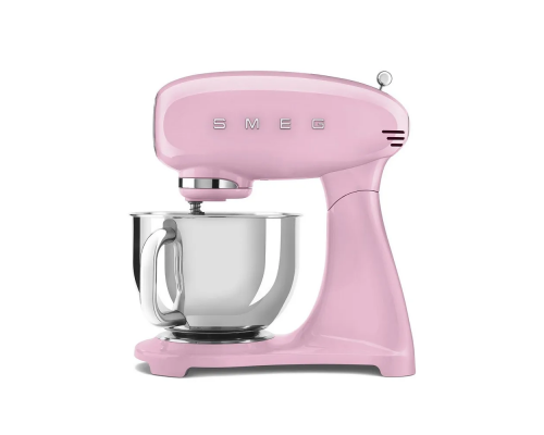 Миксер планетарный Smeg SMF05PKEU розовый