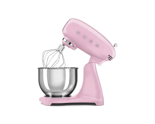 Миксер планетарный Smeg SMF05PKEU розовый