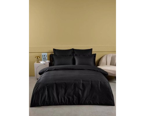Bedding set Arya Vip Euro, double black 8680943231222