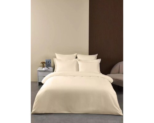Комплект постельного белья Arya Vip 1,5-спальный кремовый 8680943244338