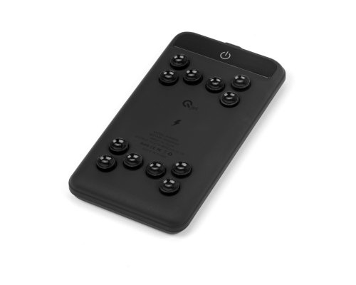 Portable Wireless Charger Qjet Airbank, 10000 mAh, Black (5910627)