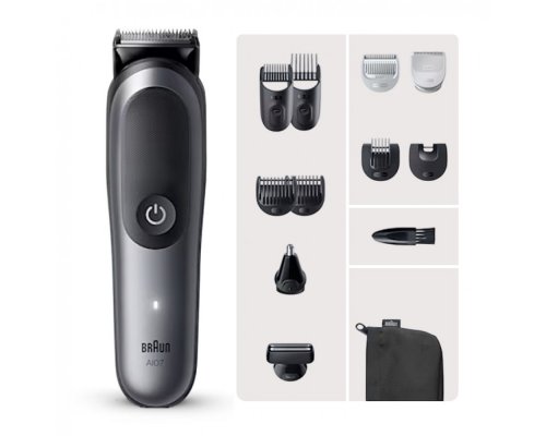 Триммер электрический Braun AIO7560 Black Spc Grey