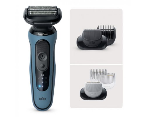 Бритва электрическая Braun Series 5 52-A1650s Light Blue/голубой