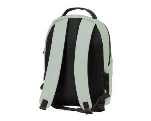 Backpack Voyager Sofit laptop made of eco‑leather, 34×14×44 cm, olive (935713)