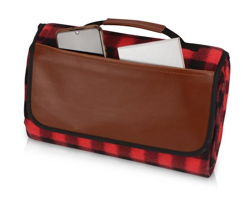 Blanket picnic Recreation, red/black (5-839301)
