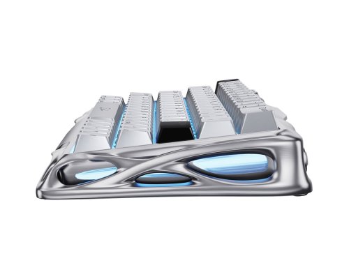 Клавиатура GravaStar Mercury V60Pro XTAL SLV RU, серебристый