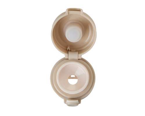 Thermocup vacuum with a Waterline Guard button, 400 ml, tube, beige (827549W)