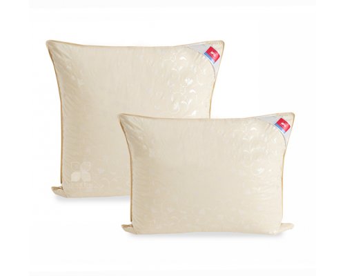 Fluff pillow Camelia, goose fluff, 68х68 cm